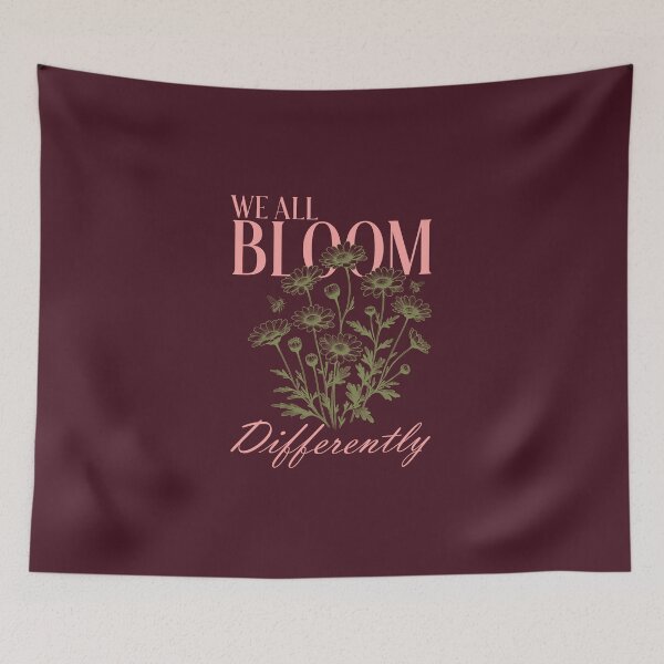 Item preview, We All Bloom Differently designed and sold by MOVALENDA.