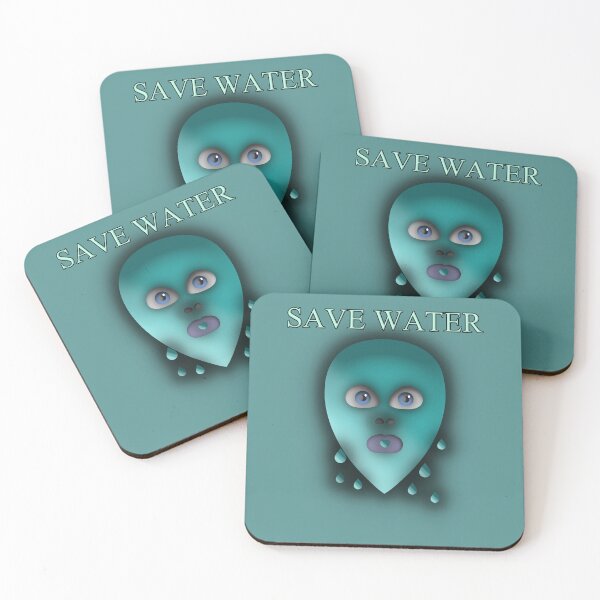Item preview, Save WATER drop of water designed and sold by NB-Artmagic.
