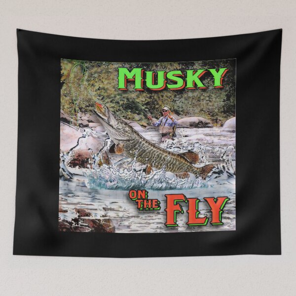 Item preview, Musky on the Fly designed and sold by torg.