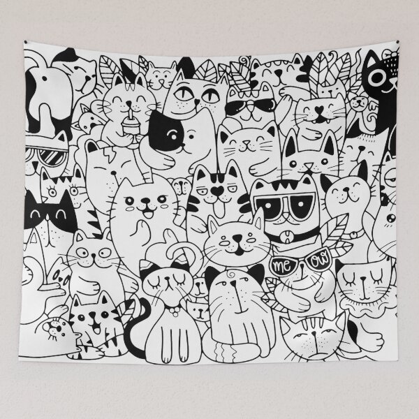 Item preview, Cats Reunion designed and sold by Erlin Rudho.
