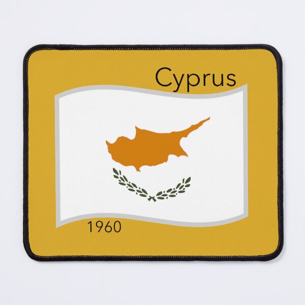 Item preview, Cyprus Flag designed and sold by UglyMandalas.