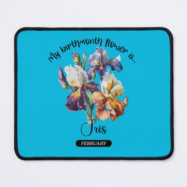 Item preview, Your BirthMonth Flower is - February - Iris - Stickers, T-Shirts & More designed and sold by AlienSativo.