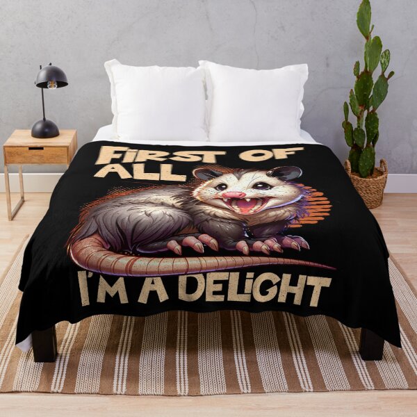 Artikelvorschau, Opossum Vor allem bin ich eine Freude Sarkastisch entworfen und verkauft von LumbardaDesigns.
