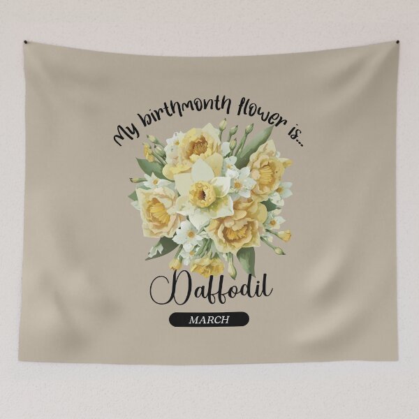 Item preview, Your BirthMonth Flower is - March - Daffodil - Stickers, T-Shirts & More designed and sold by AlienSativo.