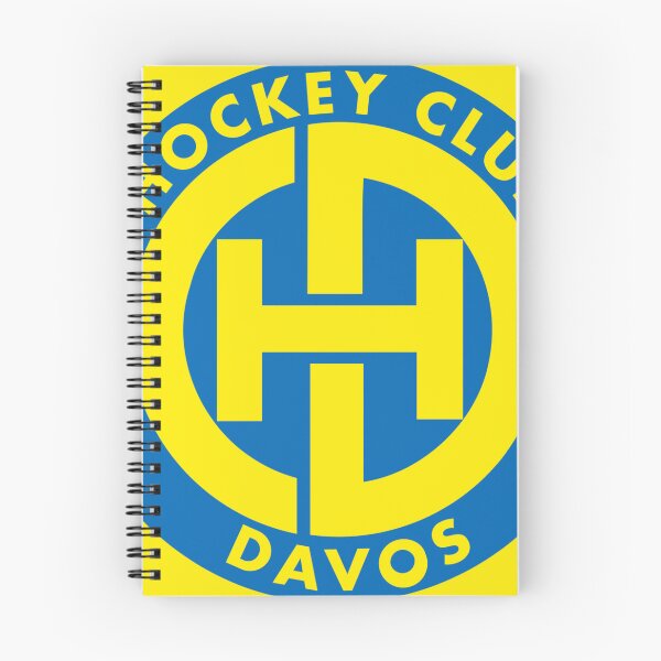 Item preview, HC Davos Switzerland Ice Hockey Logo on Yellow Background designed and sold by thebirdbrand.