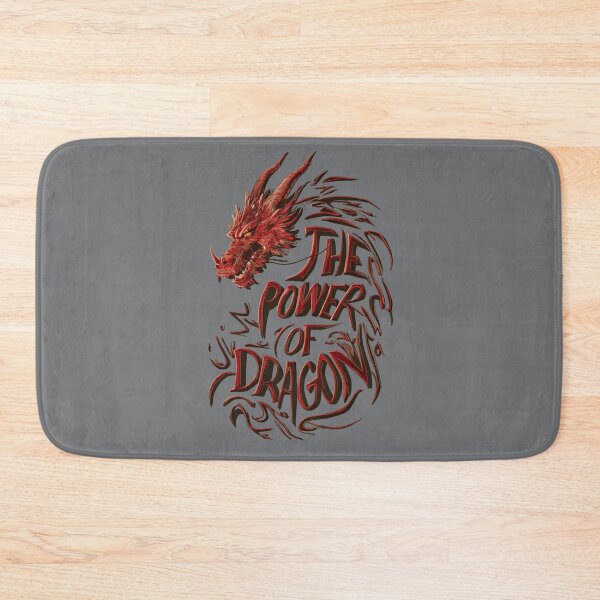 Item preview, RED FIERY DRAGON - The power of Dragon text designed and sold by SharingLove.