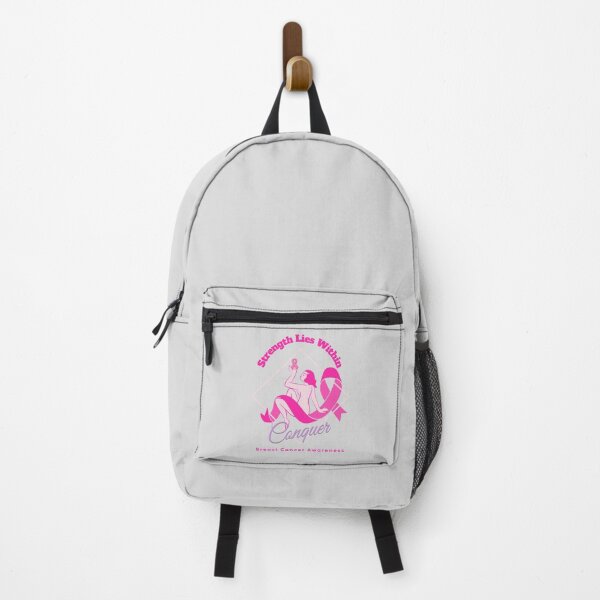 Item preview, Strenght Lies Within_Conquer _Breast Cancer Awareness designed and sold by NuttySqueaky.
