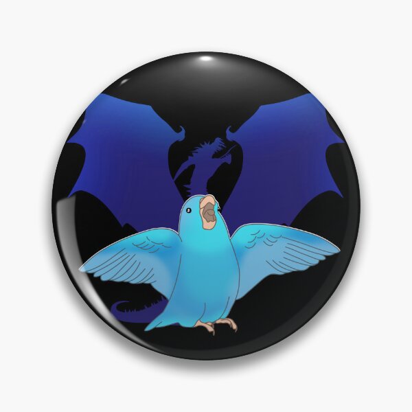 Item preview, Dragon blue Parrotlet designed and sold by FandomizedRose.