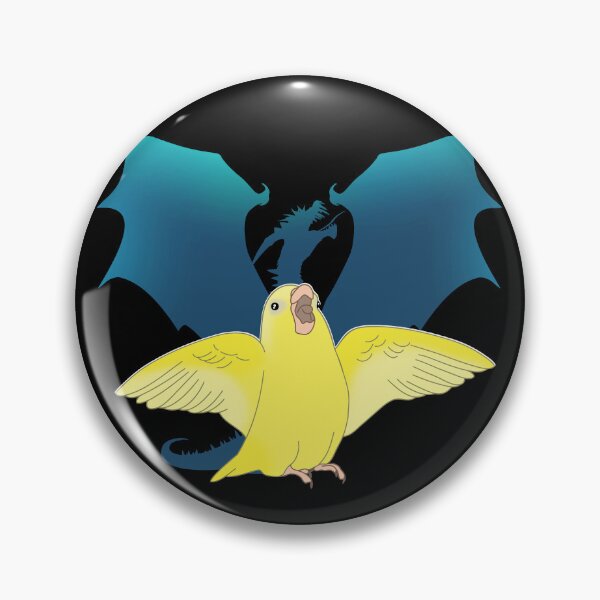 Item preview, Dragon Yellow Parrotlet designed and sold by FandomizedRose.