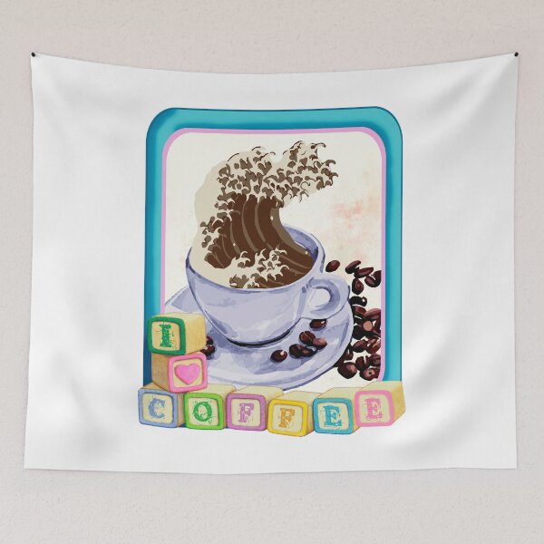 Item preview, Fueled by coffee - I love coffee designed and sold by MoSaid.