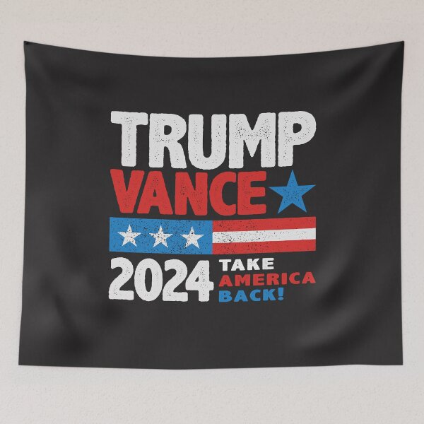 Aperçu de l'œuvre Donald Trump J.D. Vance pour le président créée et vendue par cidolopez.