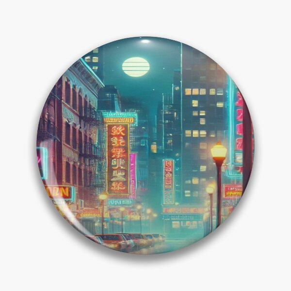 Item preview, 80s Neon Street Scene designed and sold by Genady.