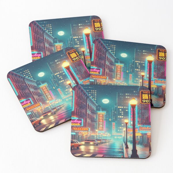 Item preview, 80s Neon Street Scene designed and sold by Genady.