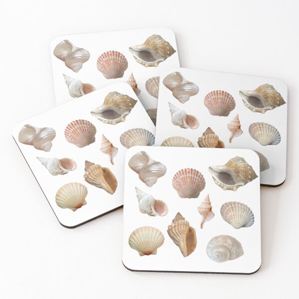 Item preview, Seashell Assortment Print designed and sold by designs delight.