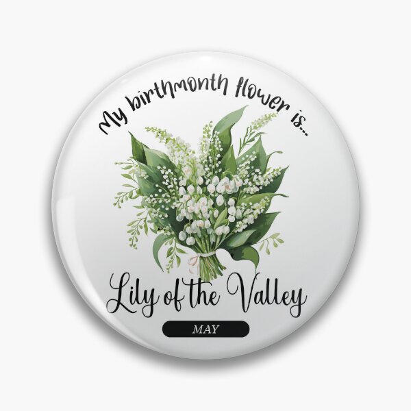 Item preview, Your BirthMonth Flower is - May - Lily of the Valley - Stickers, T-Shirts & More designed and sold by AlienSativo.