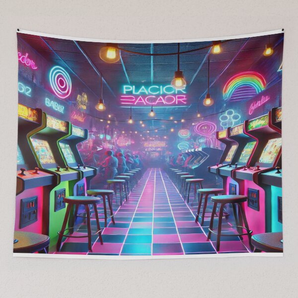 Item preview, 80s Arcade Scene designed and sold by Genady.