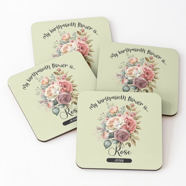 Item preview, Your BirthMonth Flower is - June - Rose - Stickers, T-Shirts & More designed and sold by AlienSativo.