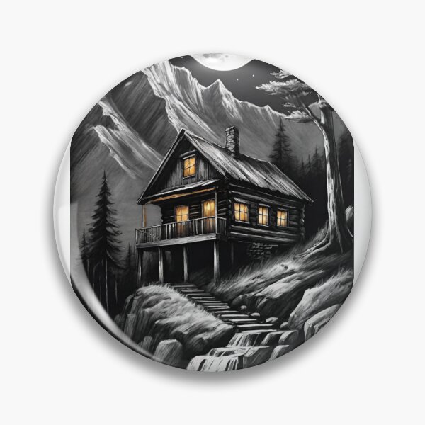 Artikelvorschau, Hütte in der Nacht entworfen und verkauft von thomas-bloomer.