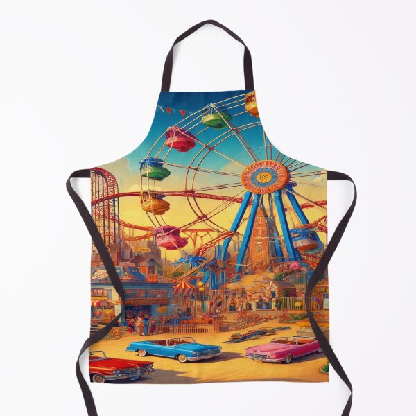 Item preview, Retro Amusement Park designed and sold by Genady.
