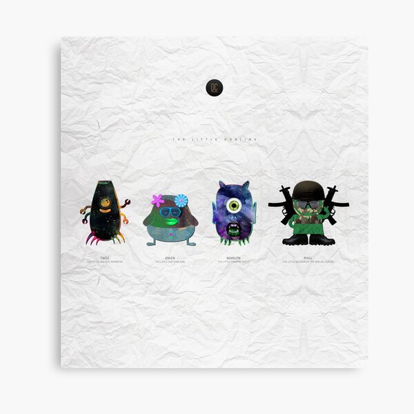 The Little Goblins Canvas Print