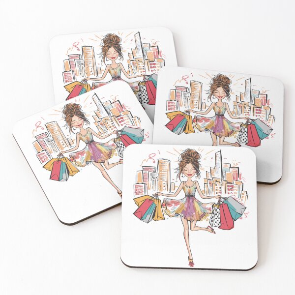 Item preview, The Chic Shopaholic Girl designed and sold by JPees.