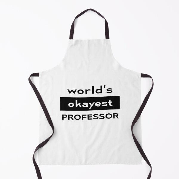 Item preview, World's okayest PROFESSOR | Funny| Gift | Words | designed and sold by RedCircleArt.