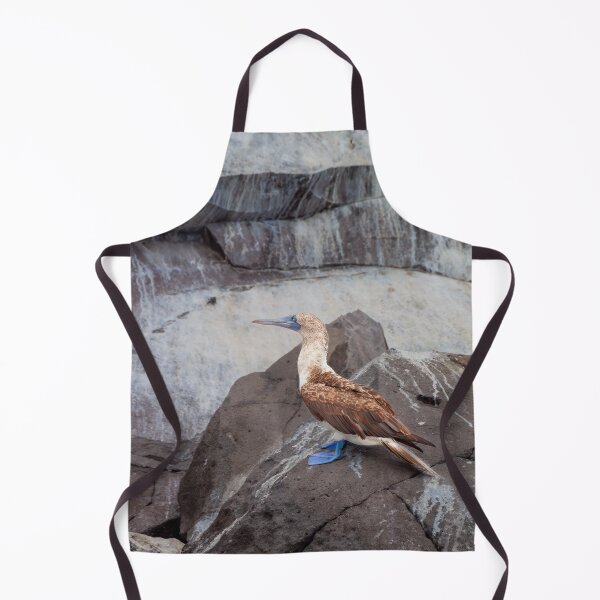 Item preview, Blue Footed Bird Perched on Rock designed and sold by SafariByMarisa.