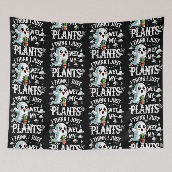 Item preview, I think I just wet my plants - haunted cactus designed and sold by lliiaa1111.