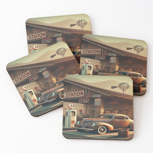 Item preview, Vintage Gas Station designed and sold by Genady.