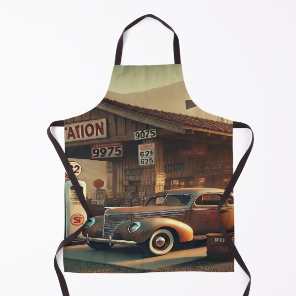 Item preview, Vintage Gas Station designed and sold by Genady.