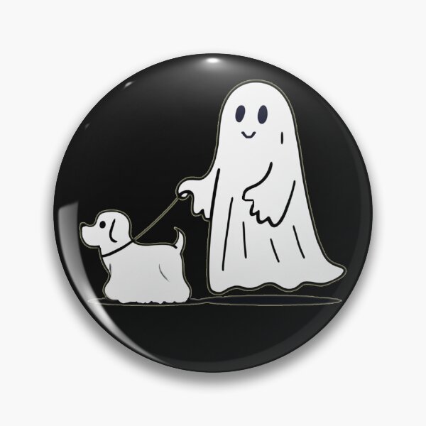 Item preview, Ghost Walking Dog Cute Ghostie designed and sold by tamdevo1.