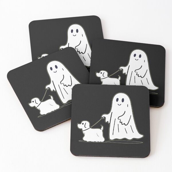 Item preview, Ghost Walking Dog Cute Ghostie designed and sold by tamdevo1.