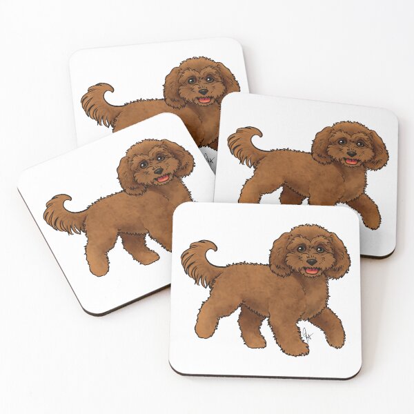 Item preview, Dog - Cavapoo - Ruby designed and sold by Jennifer Stolzer.