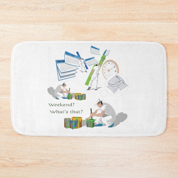 Item preview, Painter working late with flying months designed and sold by OooPstudio.