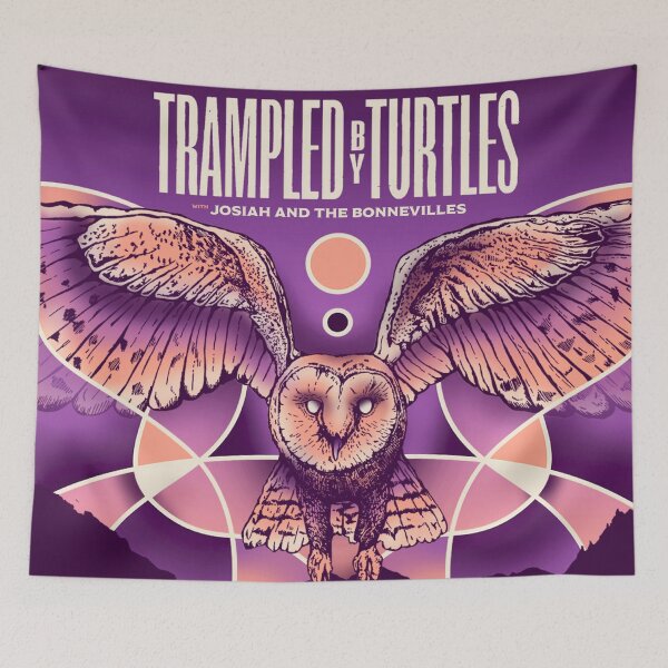Item preview, trampled red rocks turtles tour 2024 gusmas designed and sold by ralcampo.