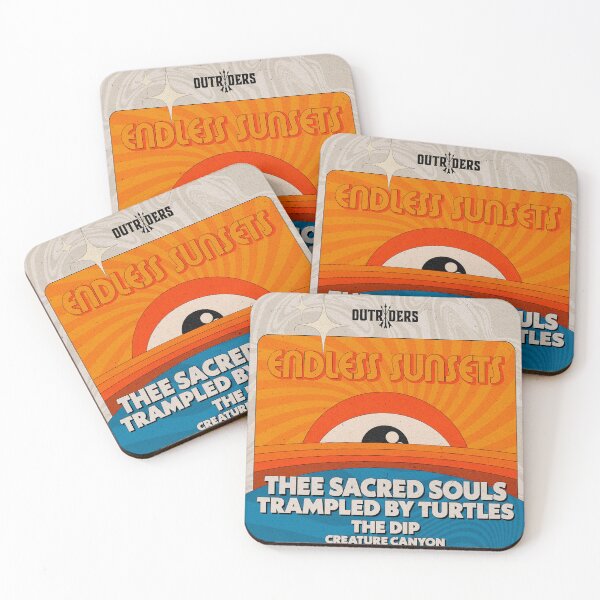 Item preview, trampled endless sunsets turtles tour 2024 gusmas designed and sold by ralcampo.