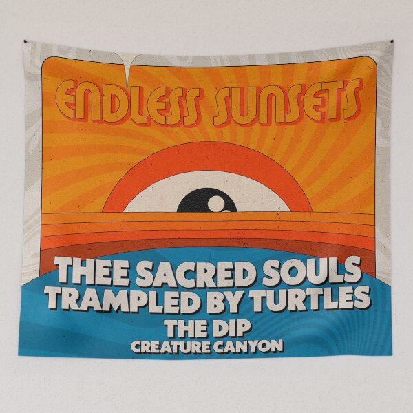 Item preview, trampled endless sunsets turtles tour 2024 gusmas designed and sold by ralcampo.