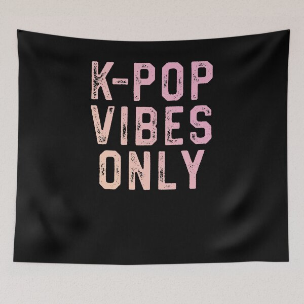 Item preview, K-Pop Vibes Only - K-Pop Shirt Korean Music Merchandise designed and sold by 14thFloor.