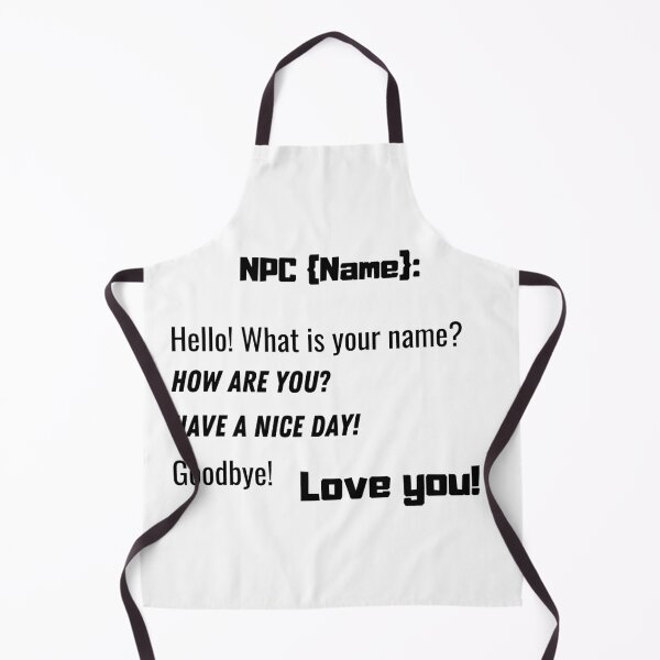 Item preview, NPC MODE: Hello! What is your name? designed and sold by RED-MOUSE.