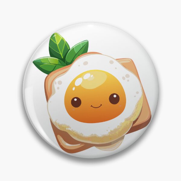Item preview, Cartoon Cute Fried Egg Character designed and sold by natalielaf.