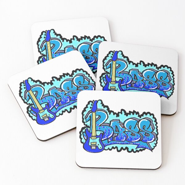 Item preview, Blue Bass Bass Bass Bass blue designed and sold by LowEndGraphics.