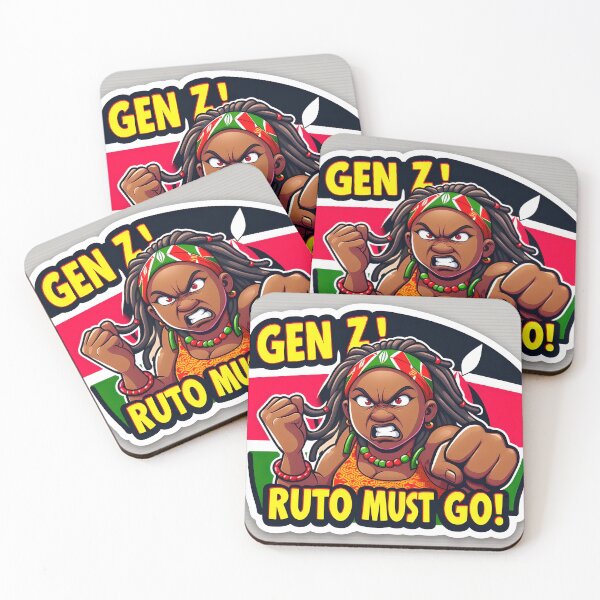 Item preview, Gen Z asking for #RUTOMUSTGO  designed and sold by Shs-Kenya.