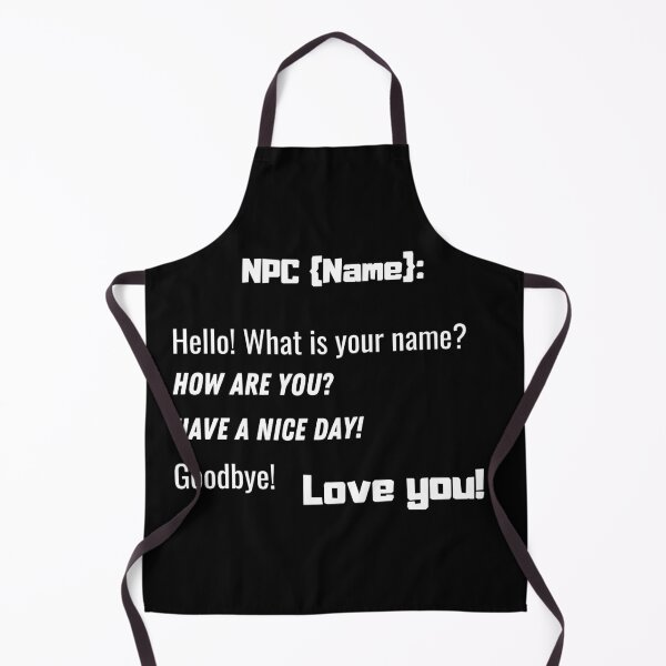 Item preview, NPC MODE: Hello! What is your name? designed and sold by RED-MOUSE.