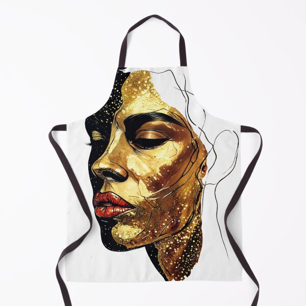 Item preview, Painting of the Golden Afro-Latina Woman designed and sold by PixelCraftDSG.