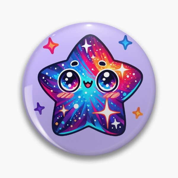 Item preview, Galactic Kawaii Star designed and sold by SeGoArtDesign.