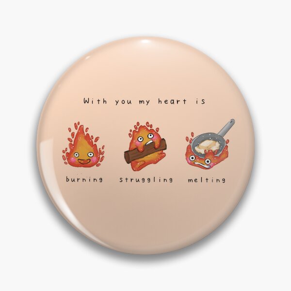 Item preview, Calcifer Howl’s Moving Castle designed and sold by Fratuhn.