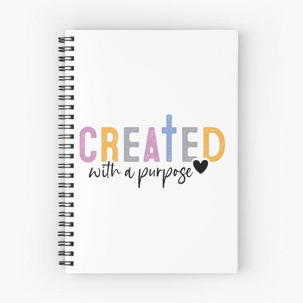 Item preview, Created with a purpose- Christian and worship designed and sold by The TeeSmith.