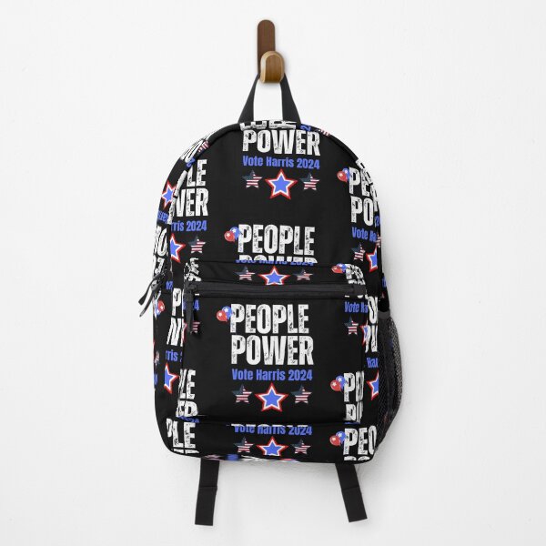 Item preview, People Power Vote Harris 2024 Save Democracy Political Design designed and sold by EarthArtDesigns.