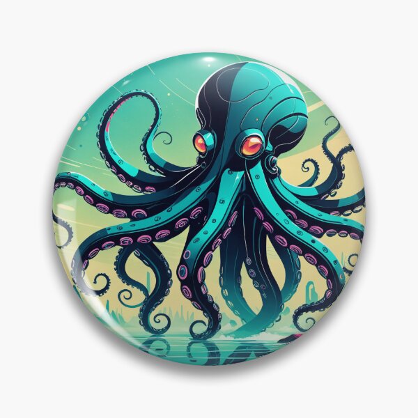 Item preview, Flying octopus designed and sold by contessaxd.
