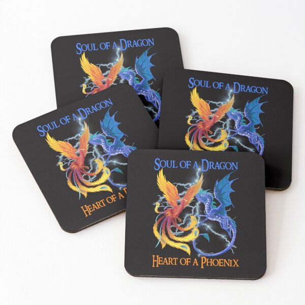 Item preview, Soul of a Dragon Heart of a Phoenix designed and sold by Atteestude.